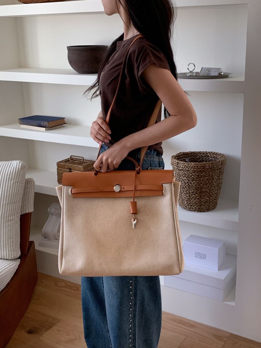 Hermes Canvas Tote Bag - BAG S250319-07