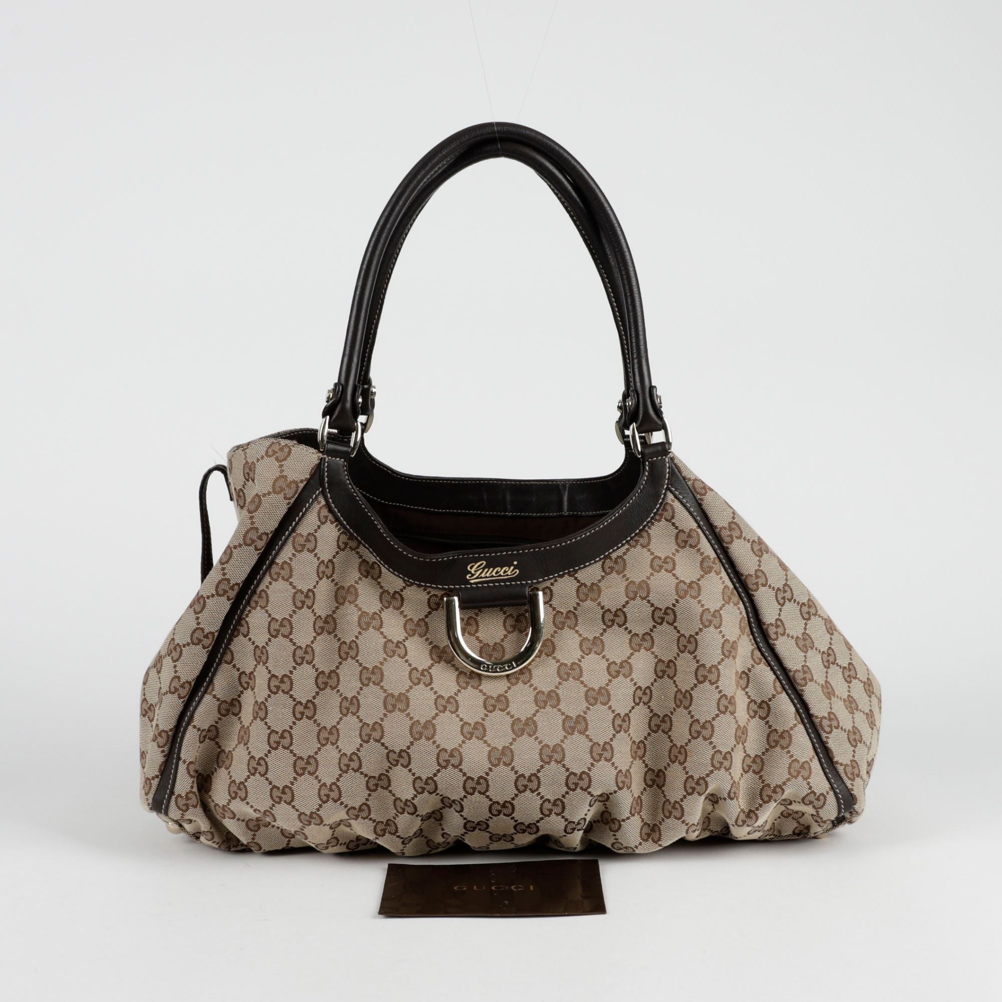 Gucci D-Ring Tote Shoulder Bag 189835