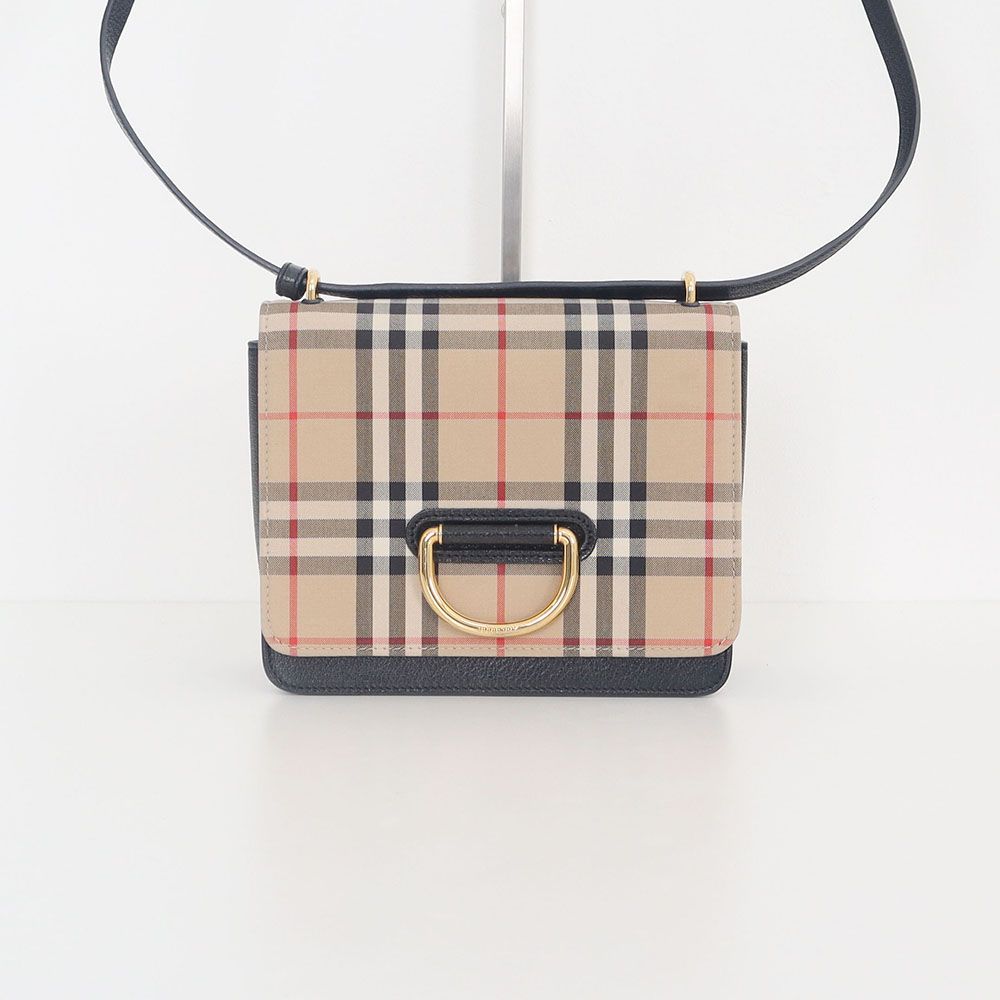 Burberry Vintage Check Small D-ring Shoulder Bag 8010544