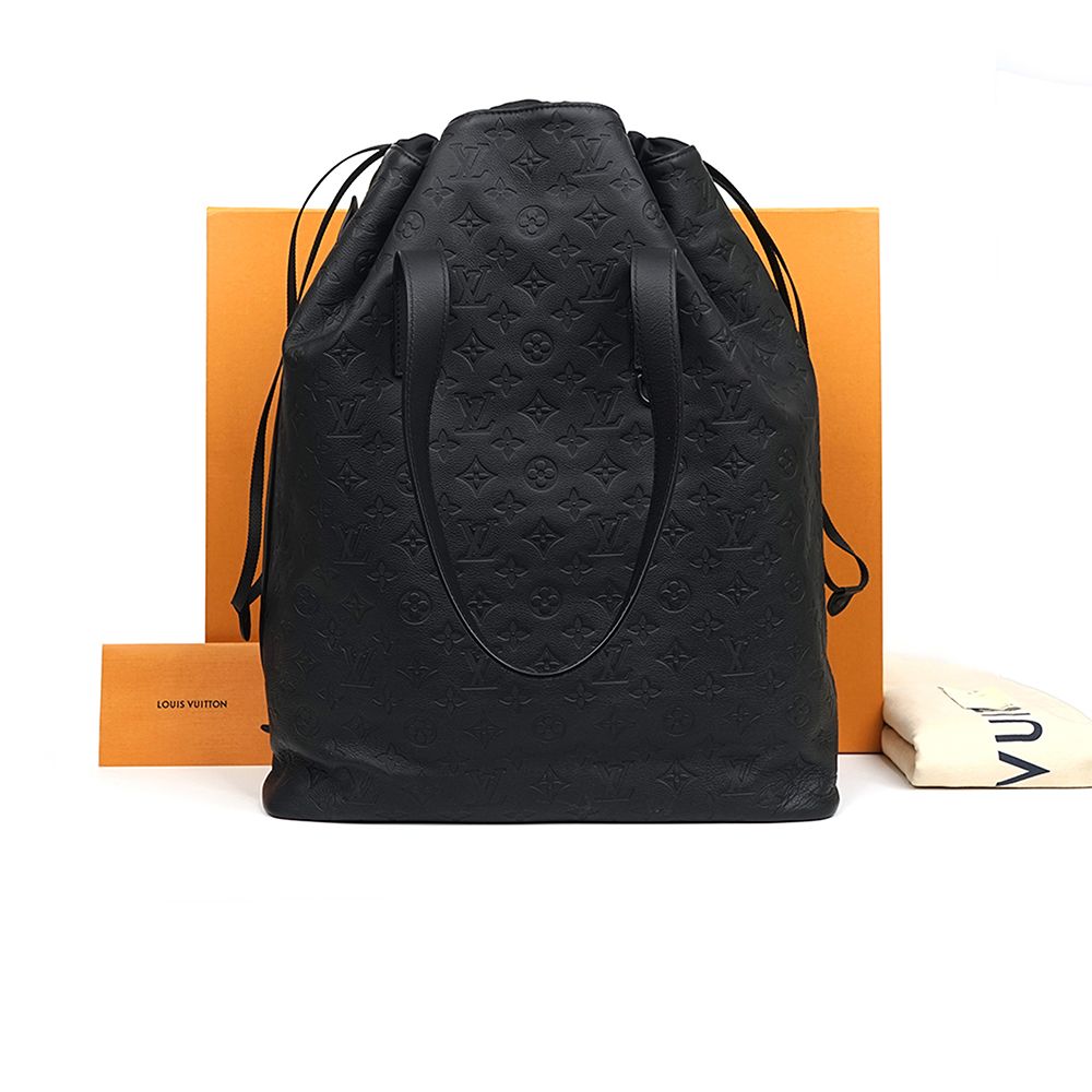 Louis Vuitton Helmet Bag Monogram Shadow Black M46554