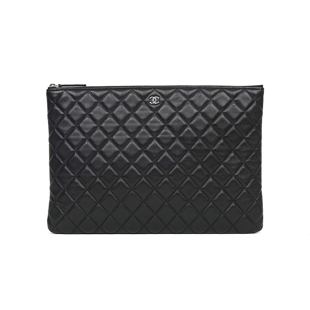 CHANEL Classic Clutch Large Lambskin 22th