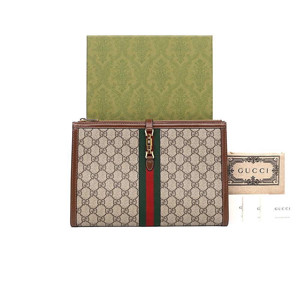 Gucci Jacquard Clutch Bag 647332