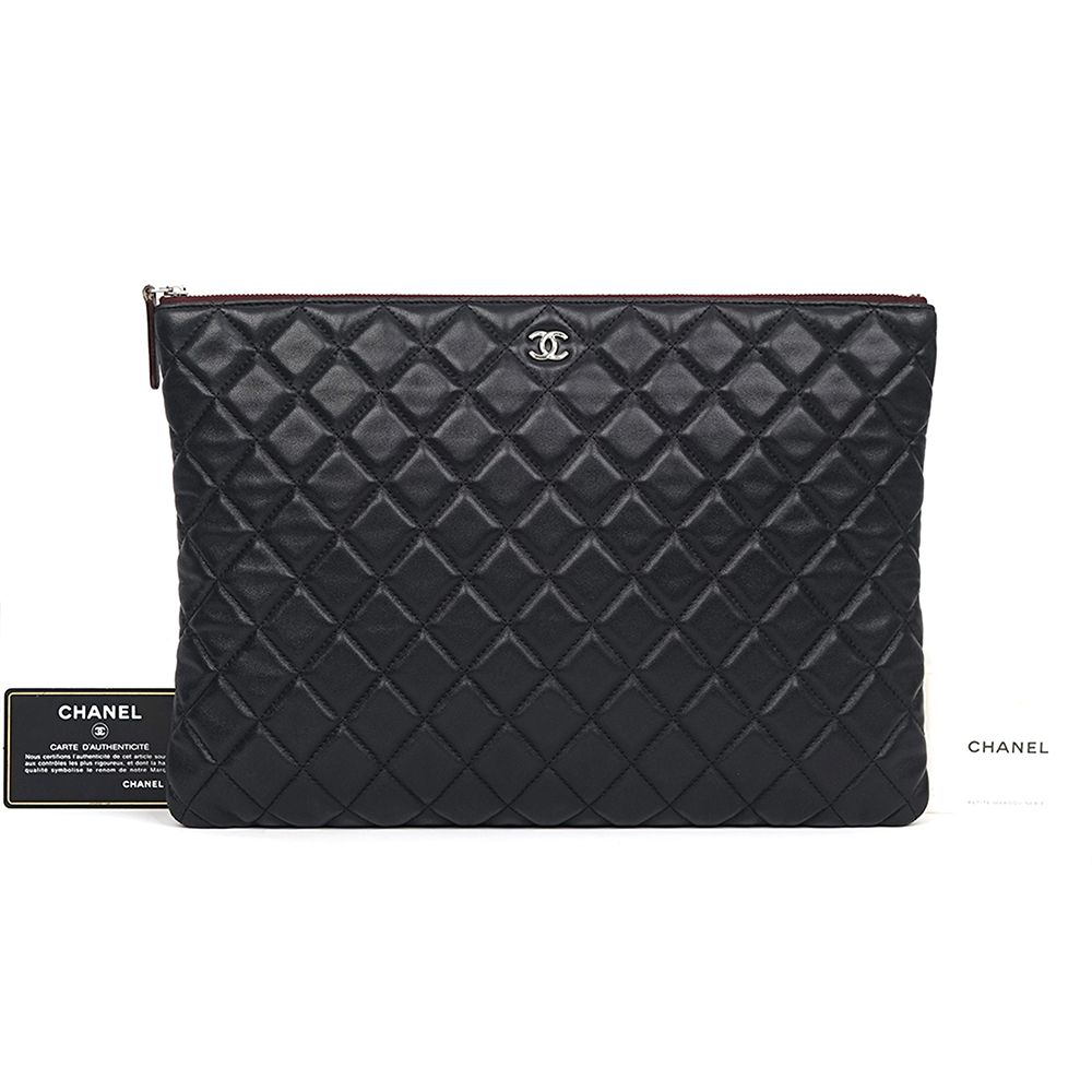 CHANEL Classic Clutch Lambskin Large 28th