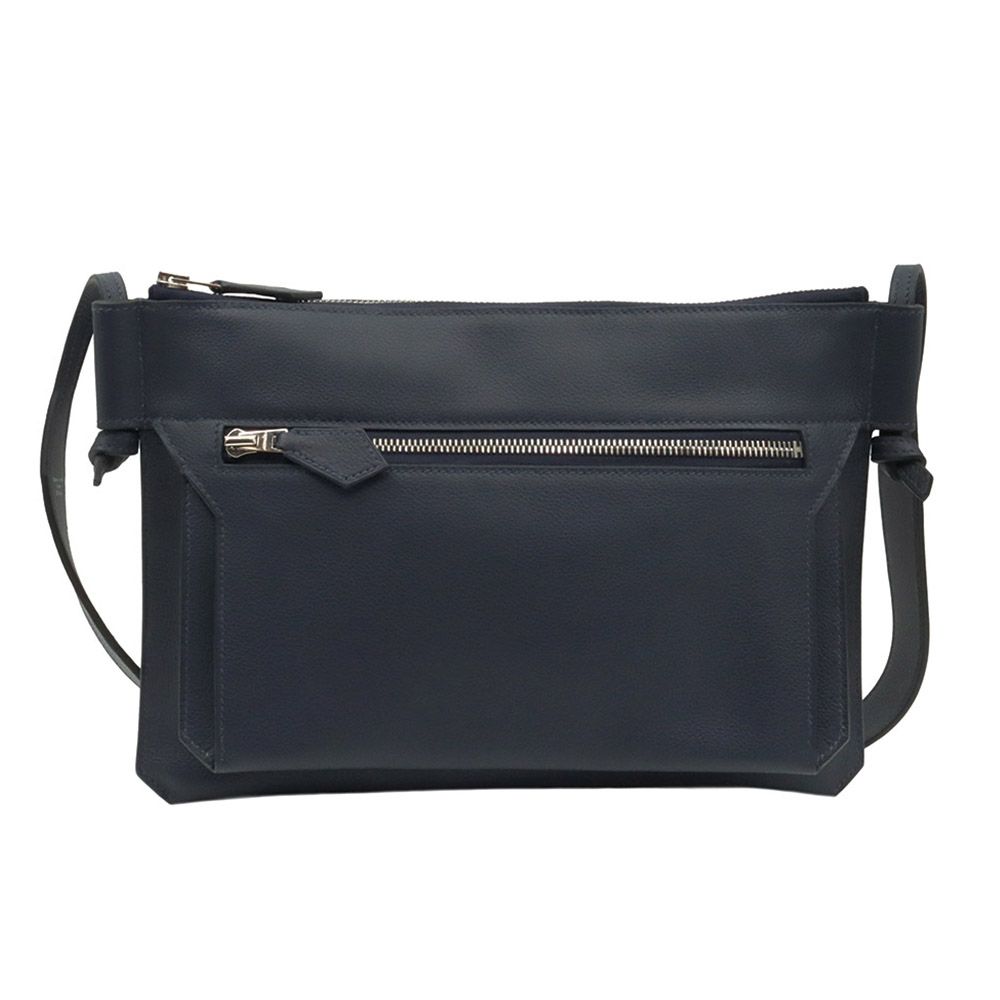 Hermes Clemence Leather Ultra Pla PM Shoulder Bag (Customized) / H078251CK