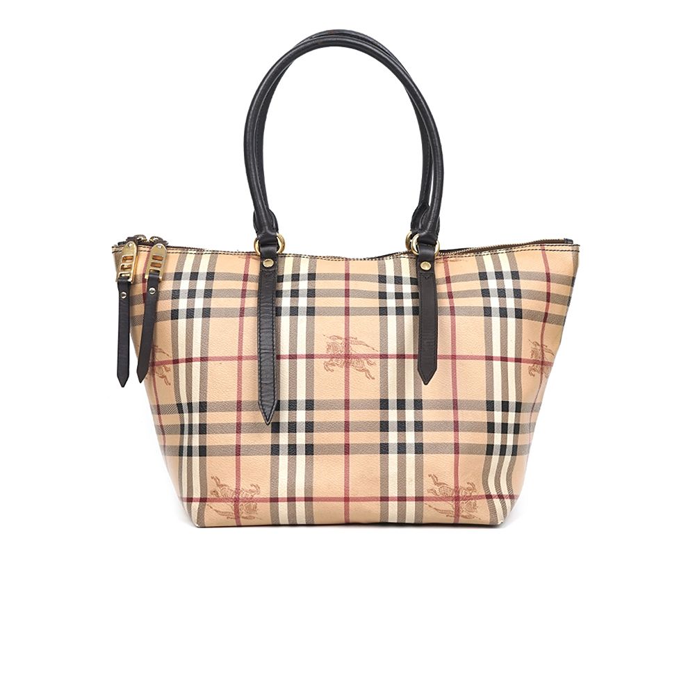 Burberry Check Brown Shoulder Bag 3882392