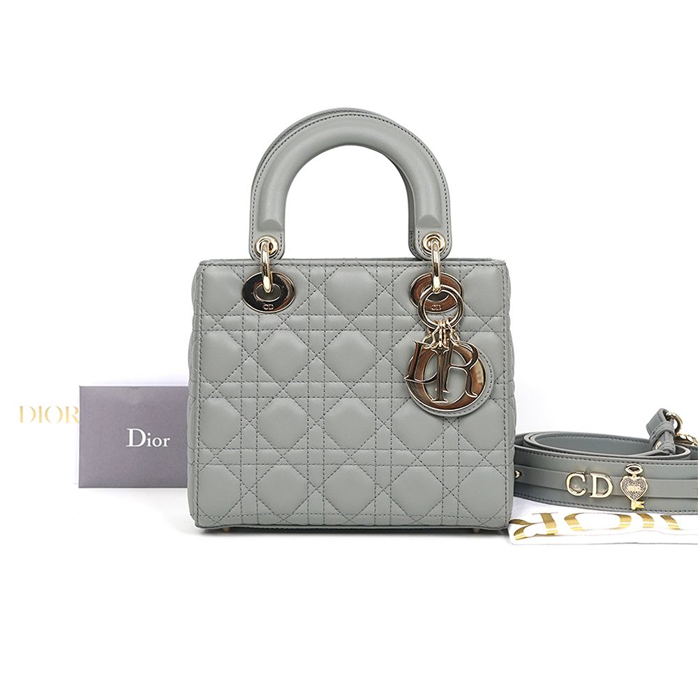 Dior Lady My ABC Bag Small Gray M0538ONGE