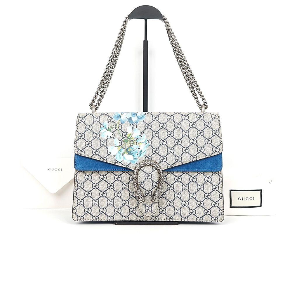 Gucci Dionysus Bloom Print Chain Shoulder Bag 400235