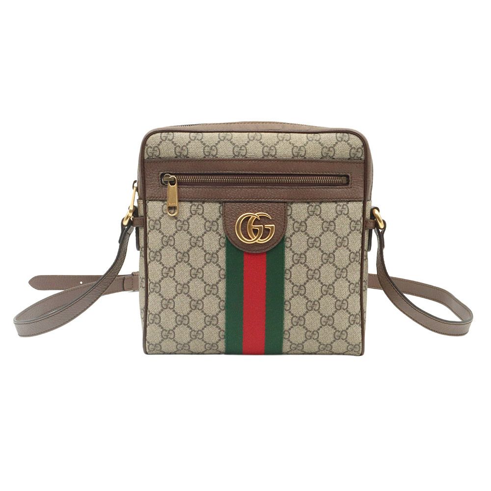 Gucci GG Supreme Canvas Web Ophidia Small Messenger Crossbody / 547926