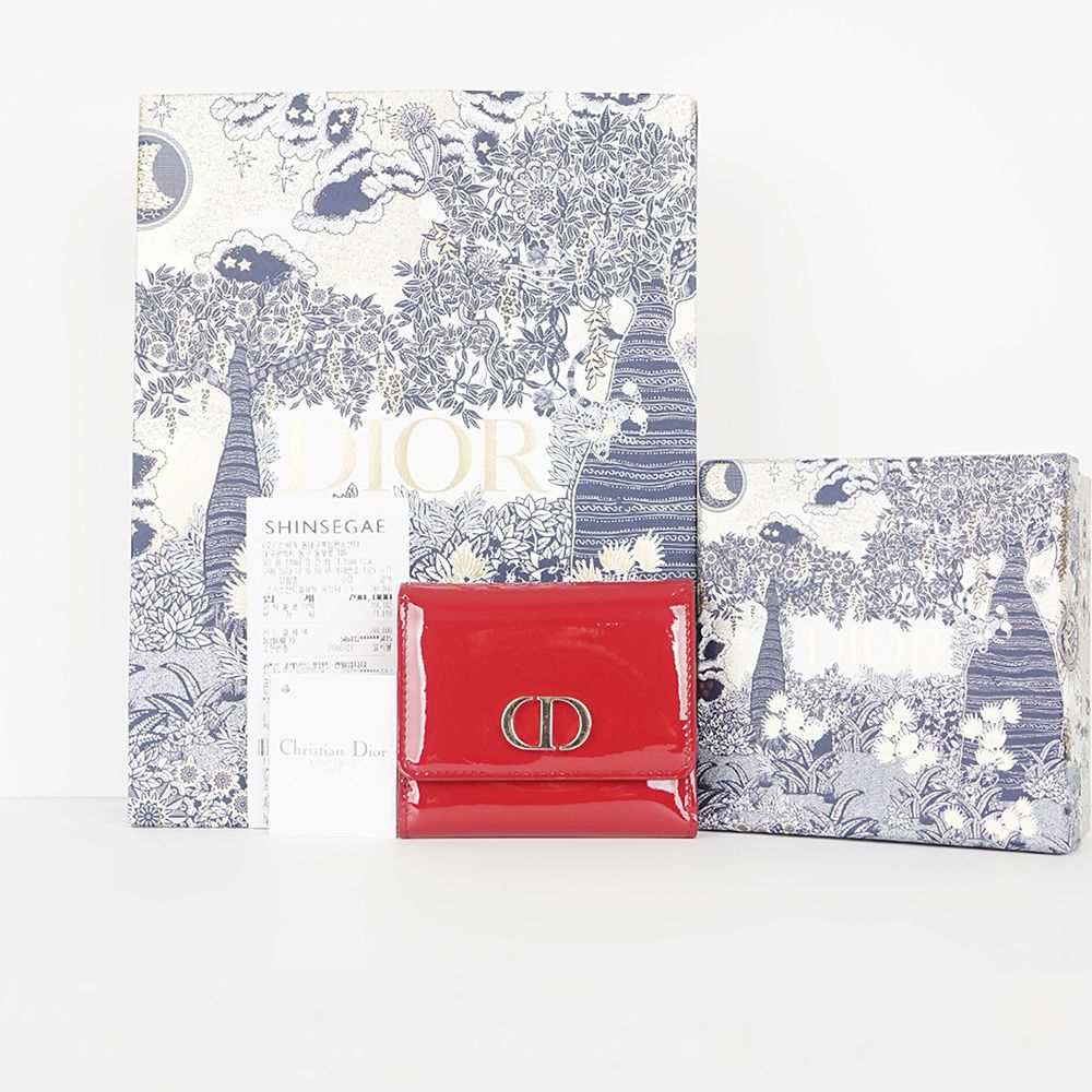Dior Montaigne Pendant 3-Tier Wallet S2057OWPJ