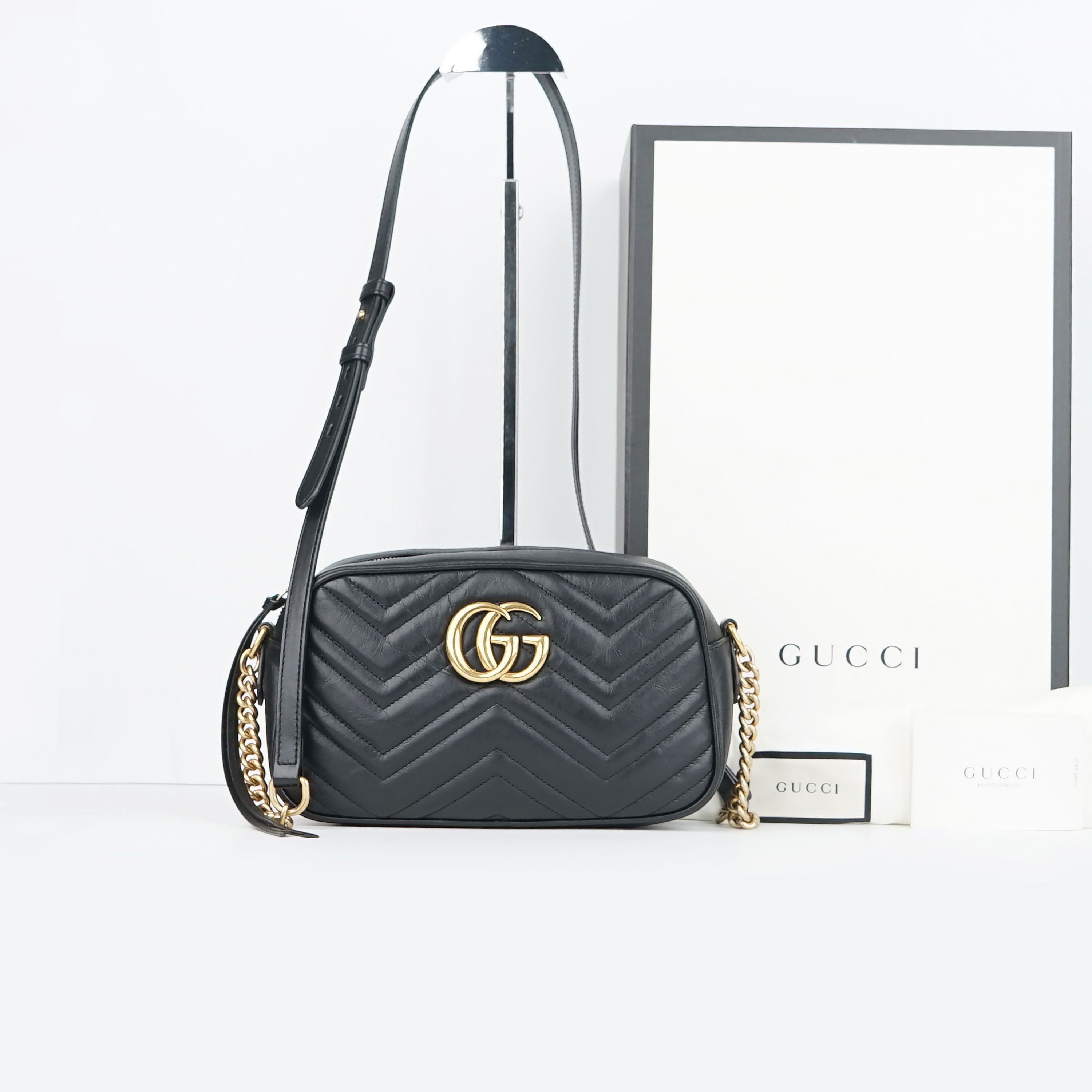 Gucci GG Monogram Crossbody Bag 447632