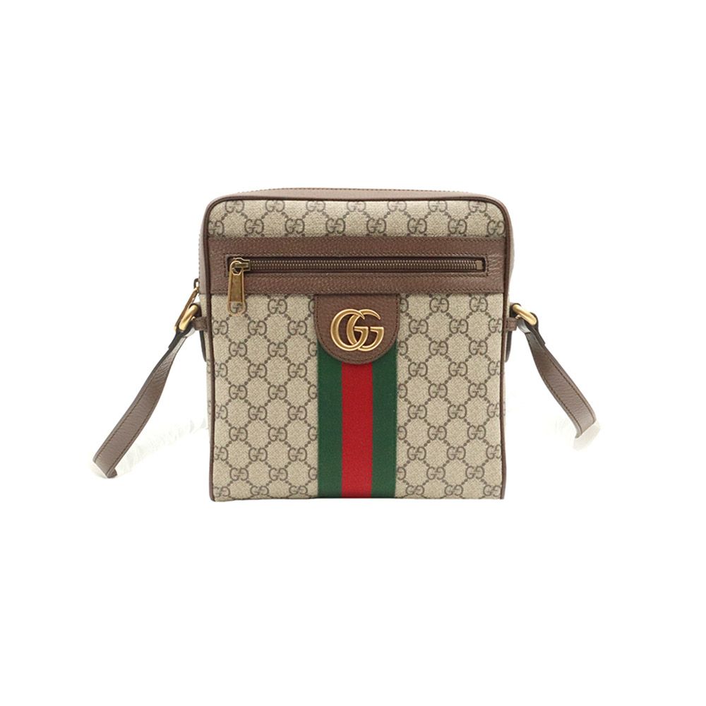 Gucci GG Supreme Canvas Web Ophidia Small Messenger Crossbody / 547926
