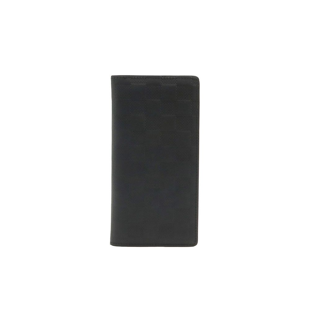 Louis Vuitton Damier Infini Onyx Leather Braza Wallet / N63010