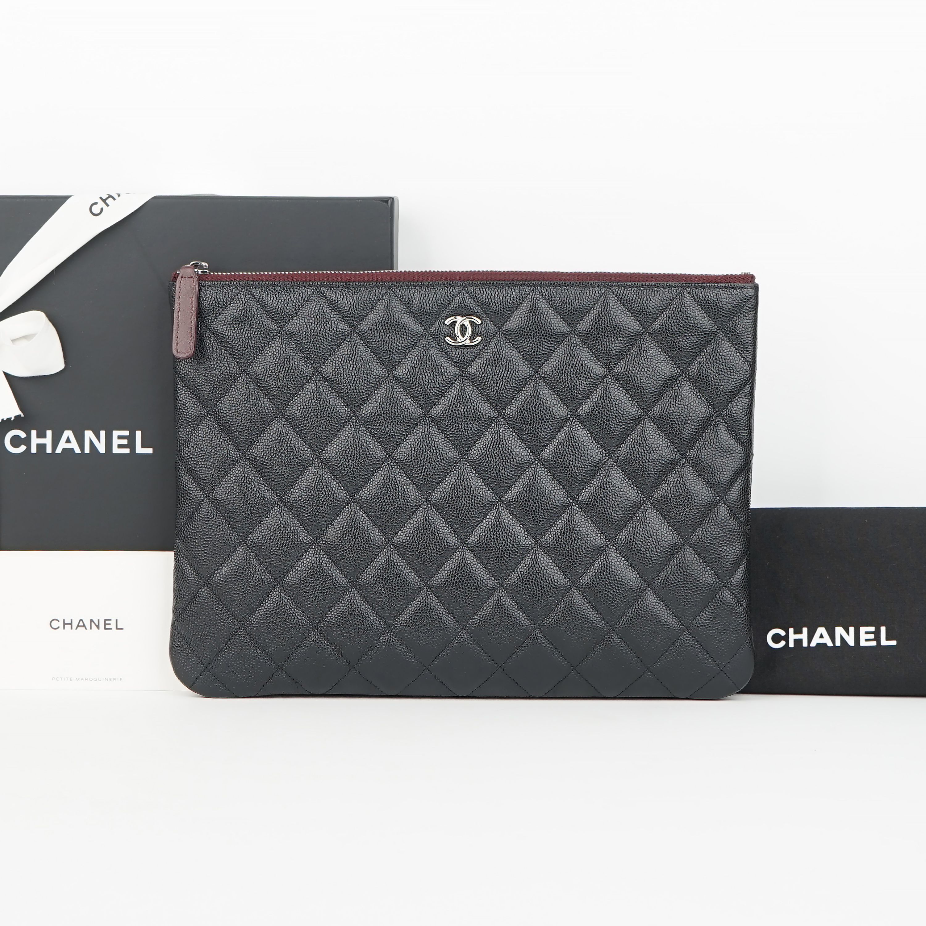 CHANEL Classic Clutch Caviar Medium A82545 29th
