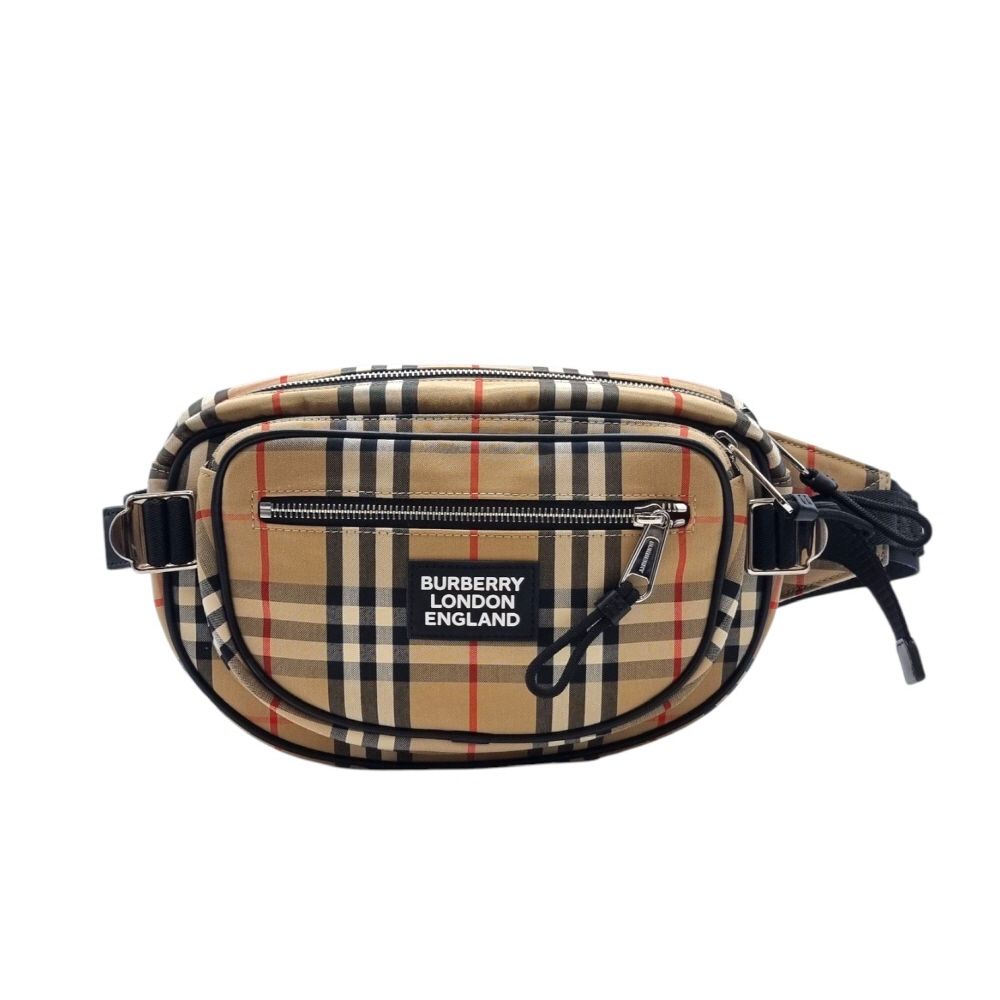 Burberry Check Double Pocket Hip Bag BUB040616