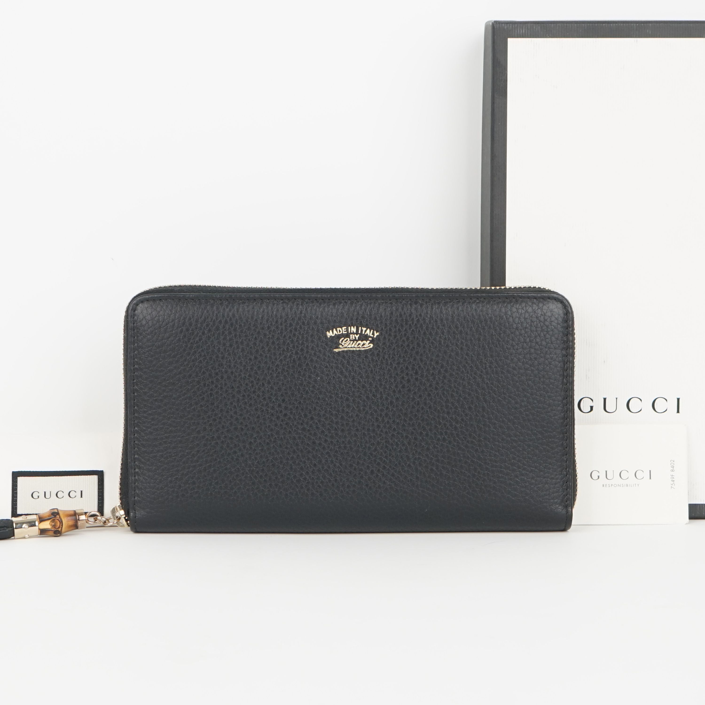 Gucci Tassel Organizer Wallet Unused 232977
