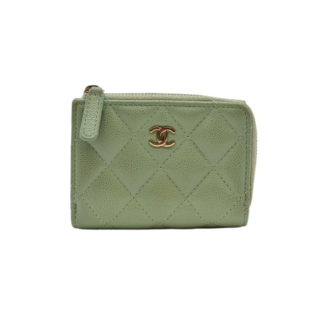 CHANEL Classic Caviar 3-Tier Wallet CHB040202 AP3177