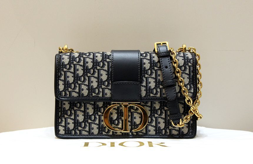 Dior 30 Montaigne Oblique Chain Shoulder Bag M9208 SKU