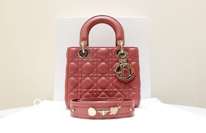 Dior Lady Bag My ABC Red Small Tote & Shoulder Bag M0538 A+ Grade [SKU:M0538]