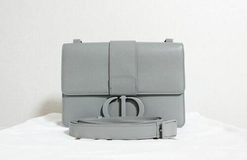 Dior Montaigne 30 Stone Gray Medium Shoulder & Crossbody Bag M9203