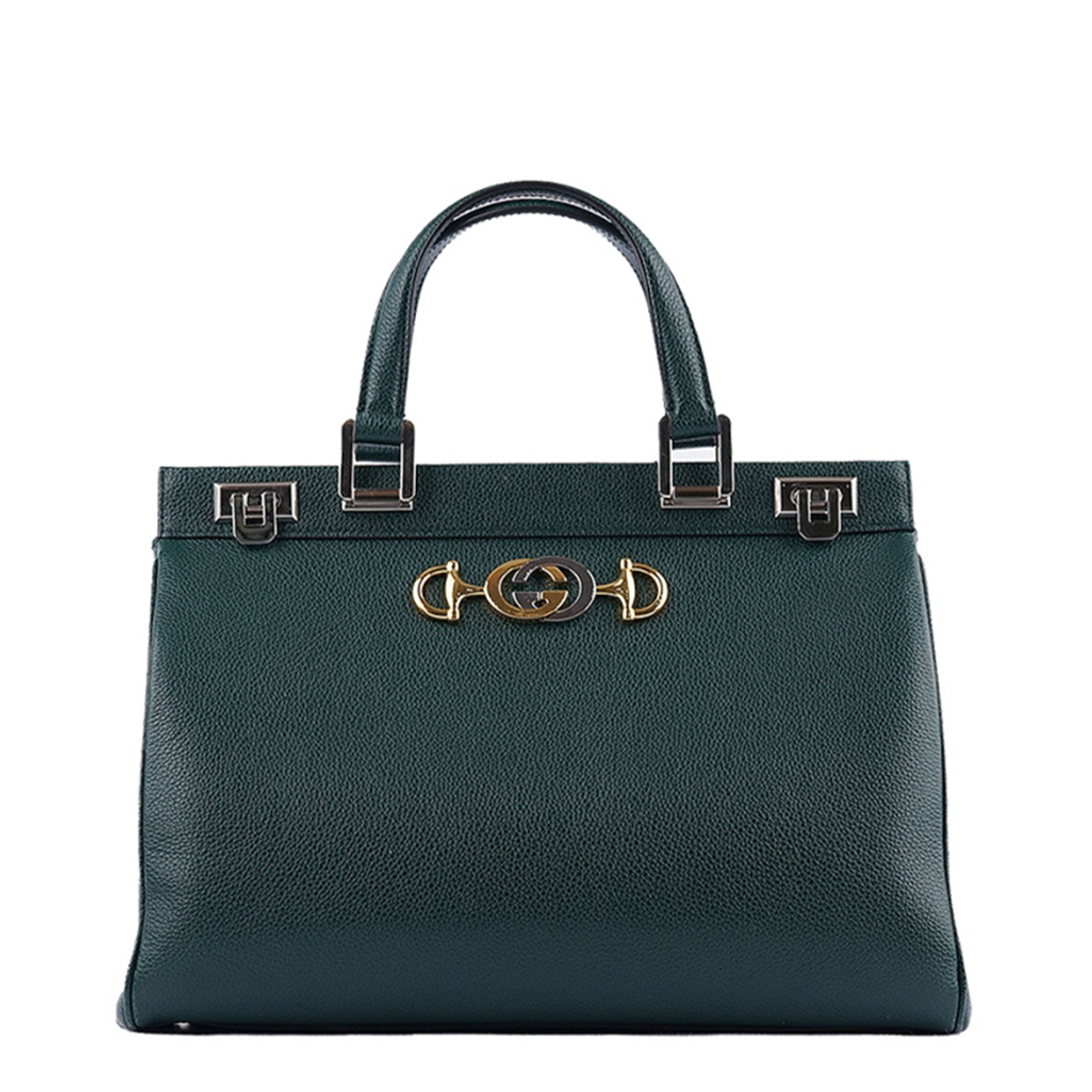 Gucci Smooth Leather Top Handle Bag Medium 564714