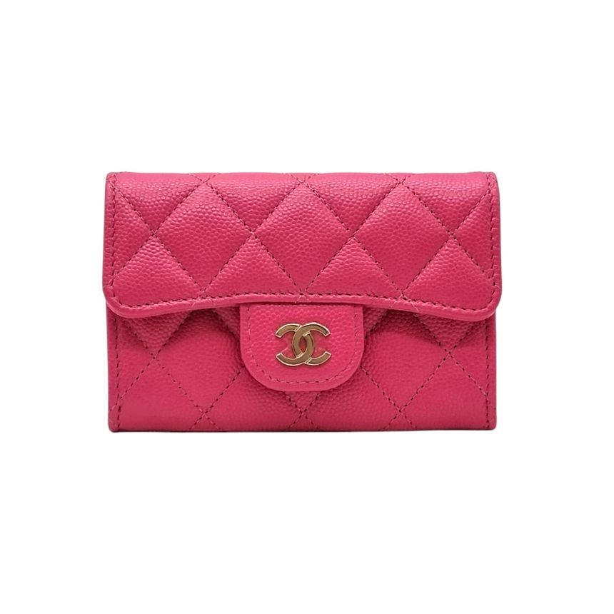 CHANEL Classic Caviar Card Wallet CHB012025