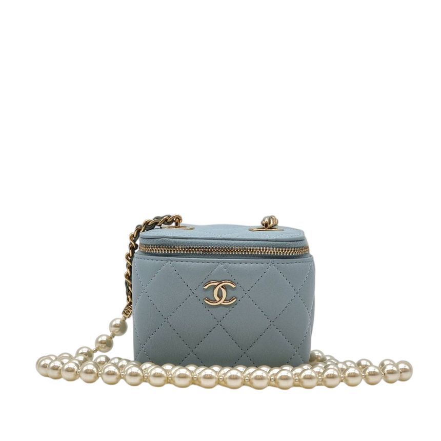 CHANEL Pearl Strap Crossbody Bag CHB022165