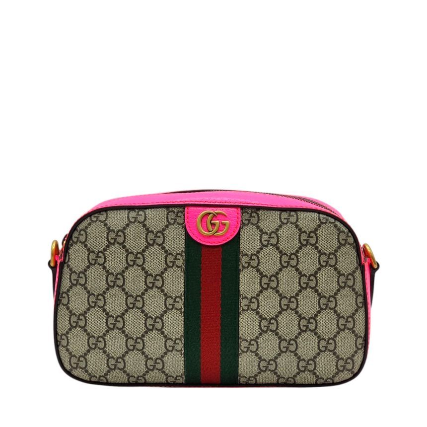 Gucci Small Pushia Ebony Crossbody Bag GUB022207