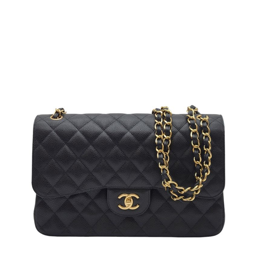 CHANEL Classic Gold Crossbody Bag [L] CHA120601
