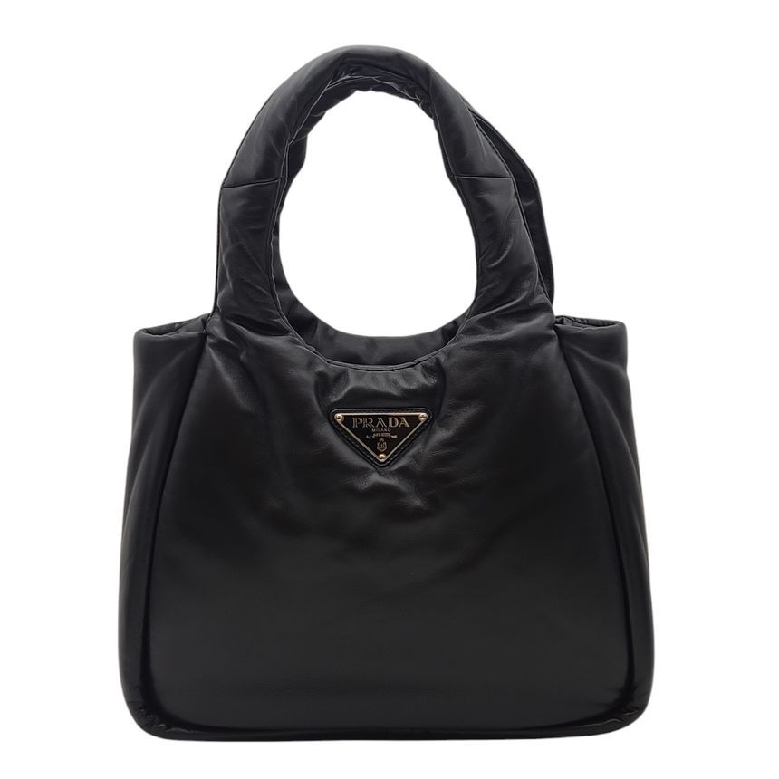 Prada Unused Napa Leather Padding Tote Bag PRA122327
