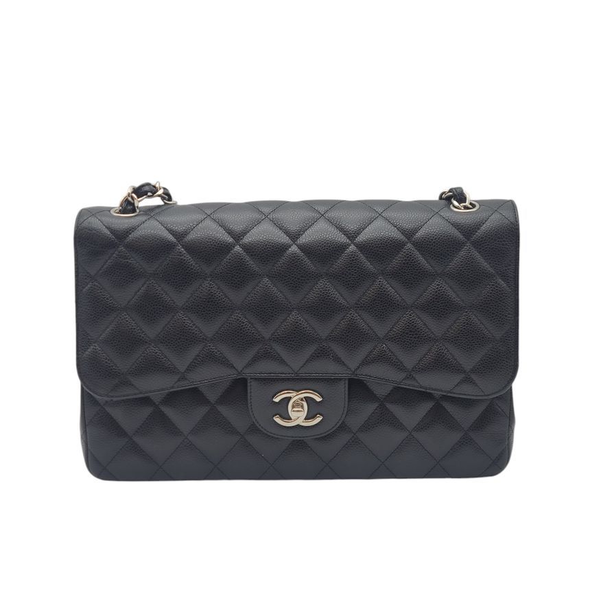 CHANEL Caviar Classic Crossbody Bag 19th CHA092407