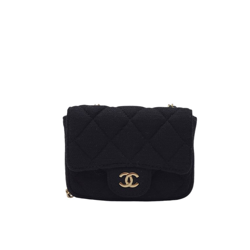 CHANEL Mini Clutch Chain Crossbody with CC Logo CHA091124