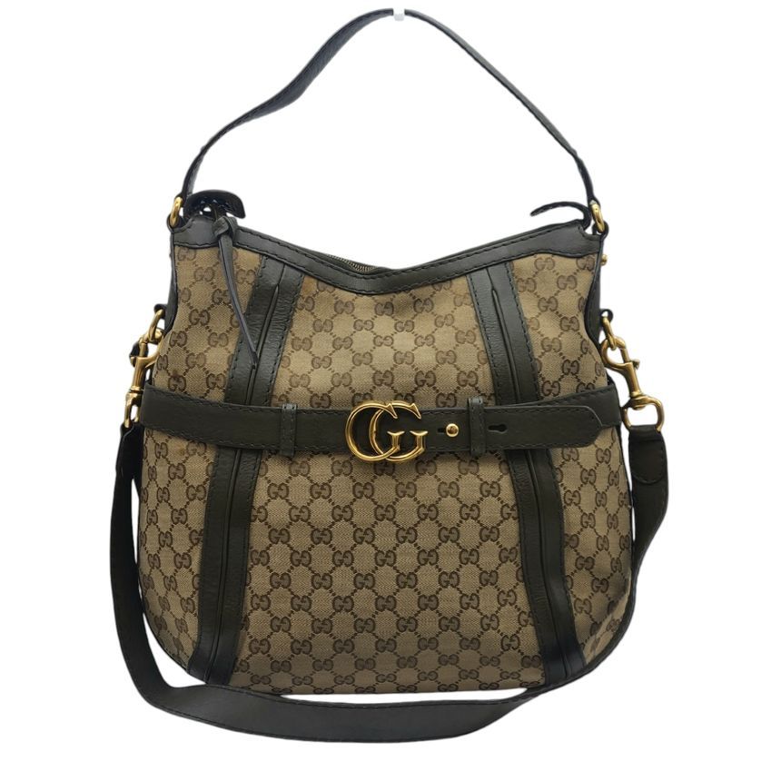 Gucci GG Logo Jacquard Shoulder Bag GUA112026 247185