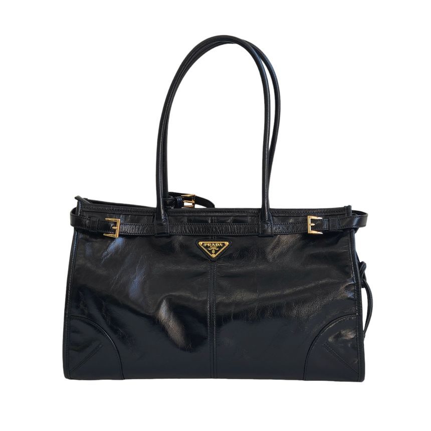 Prada Unused Large Leather Tote Bag PRA070912