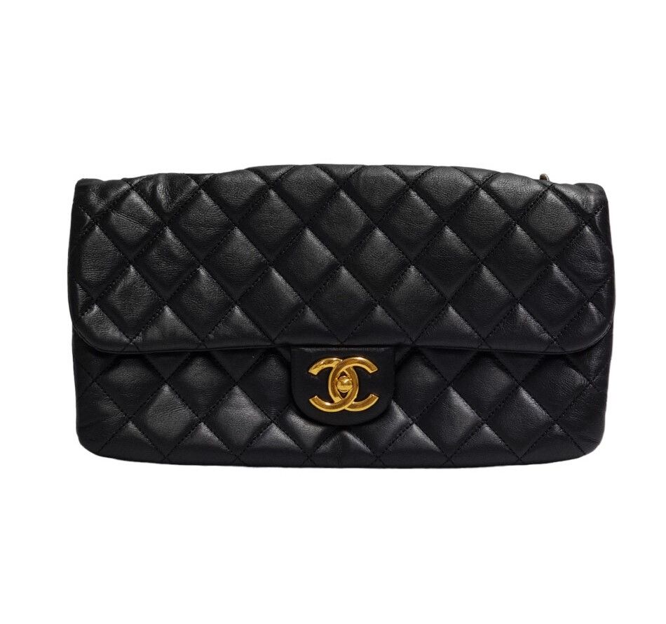 CHANEL Classic Gold Chain Bag with Flap - SKU 18