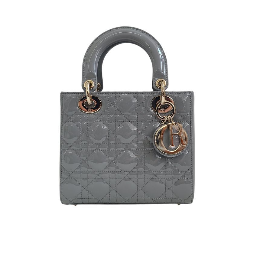 Dior Small Lady Fade Tote Bag Graystone DIA082124