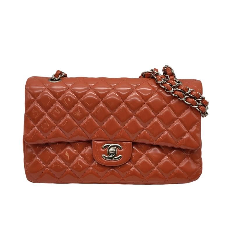 CHANEL Classic Patent Flap Handbag [Medium]