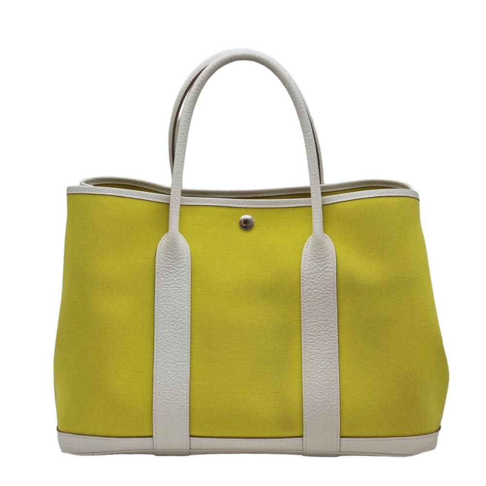 Hermes Garden Party Canvas Tote Bag [36]