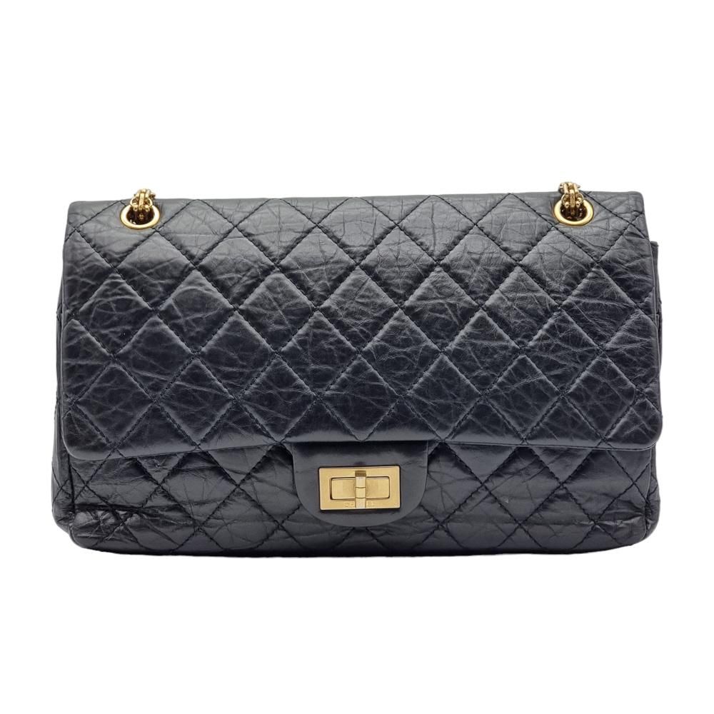 CHANEL Vintage 2.55 Flap Handbag [Large] SKU: 1480