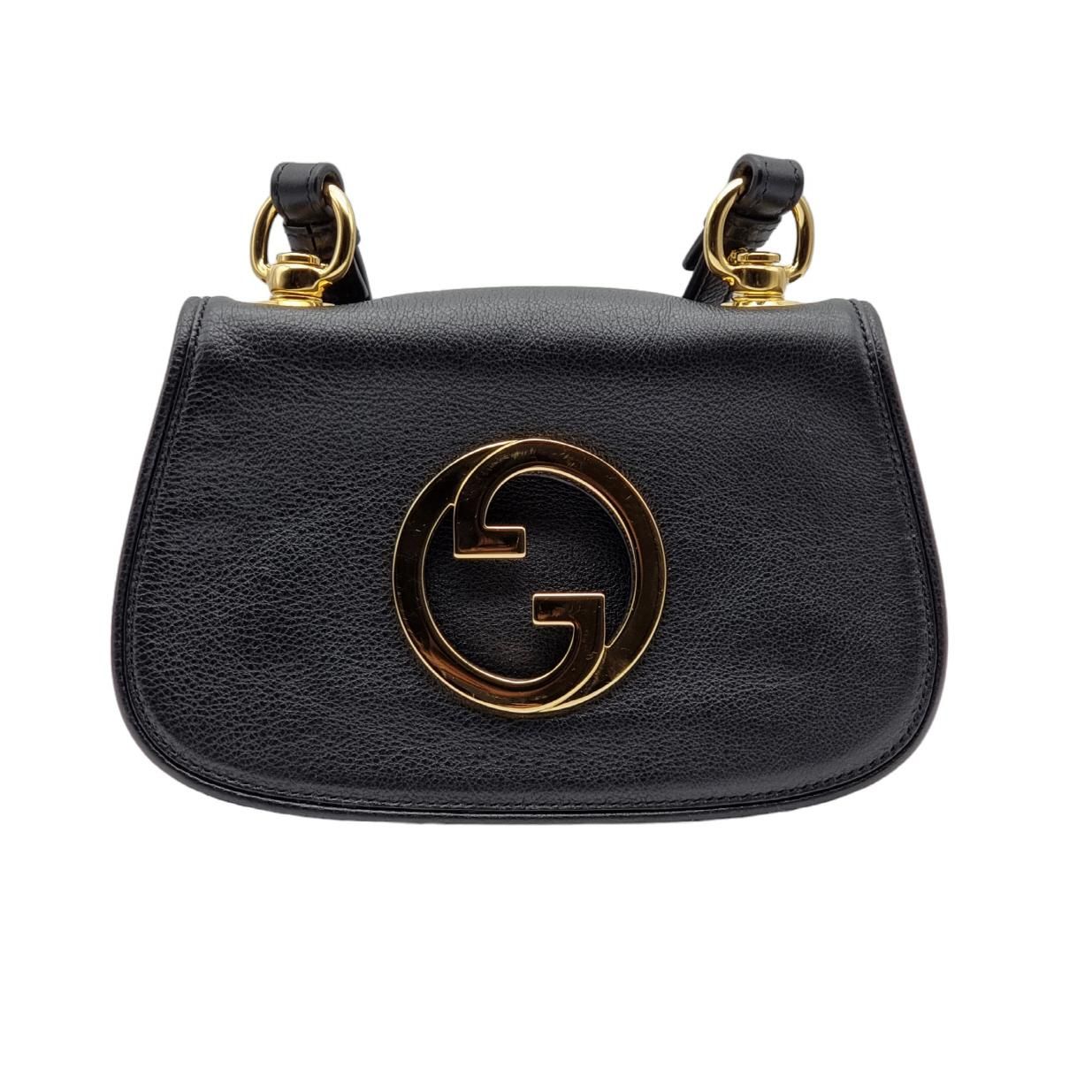 Gucci Black Calfskin Blondie Chain Shoulder Bag SKU#OS