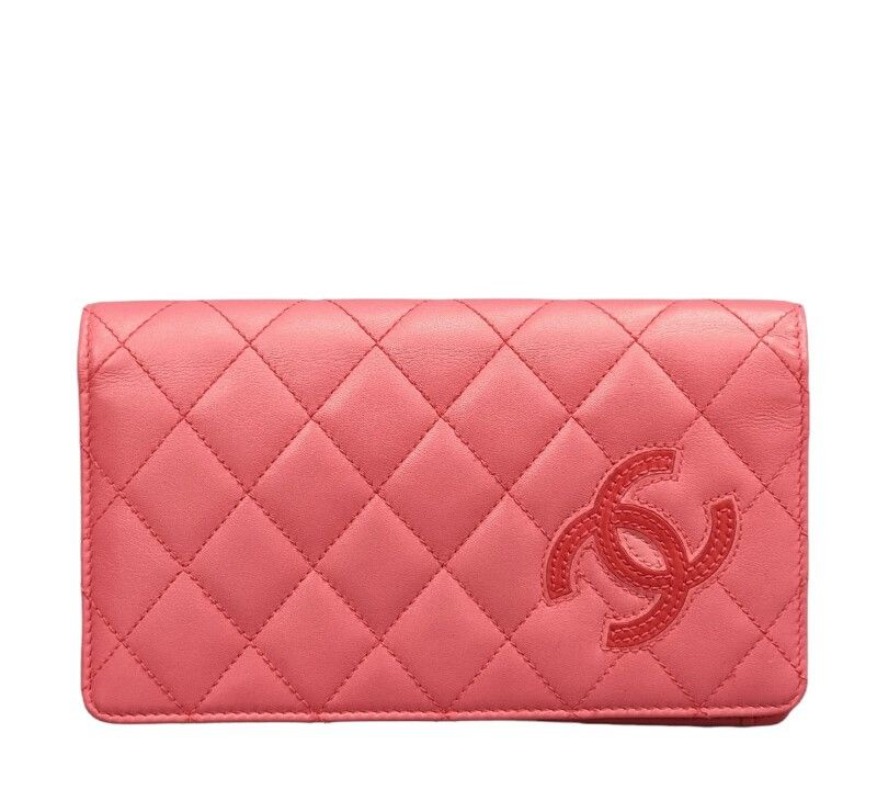 CHANEL 19th Ram Skin Long Wallet - SKU 19