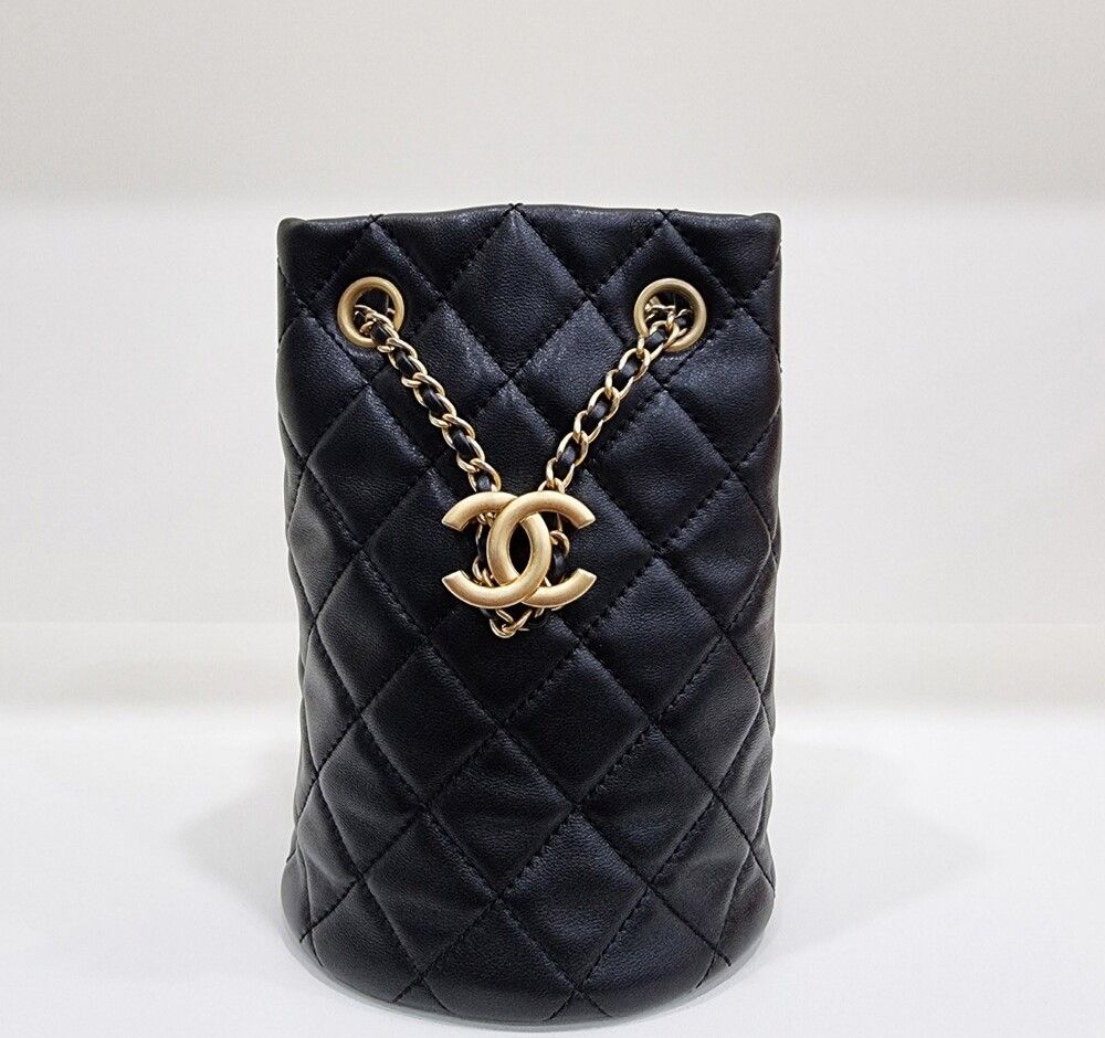 CHANEL Drawstring Bucket Bag - SKU