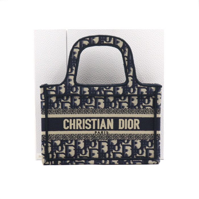 Dior Oblique Book Tote Mini Tote Bag S5475ZRIW