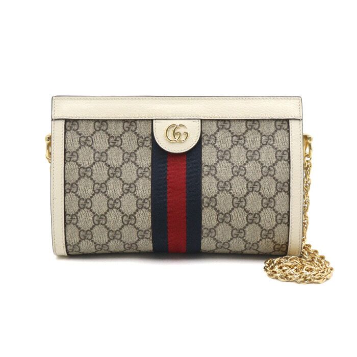 Gucci GG Canvas Ophidia Chain Shoulder & Crossbody Bag aa50306