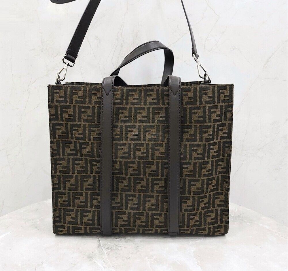 Fendi Jacquard Strap Tote Bag 7VA390