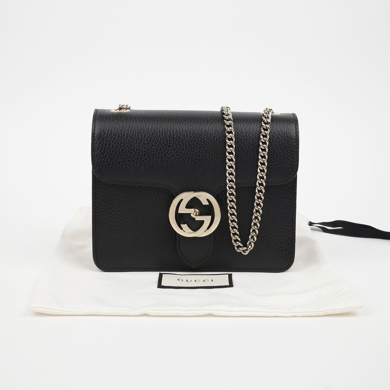 Gucci Interlocking Chain Shoulder Crossbody Bag 510304