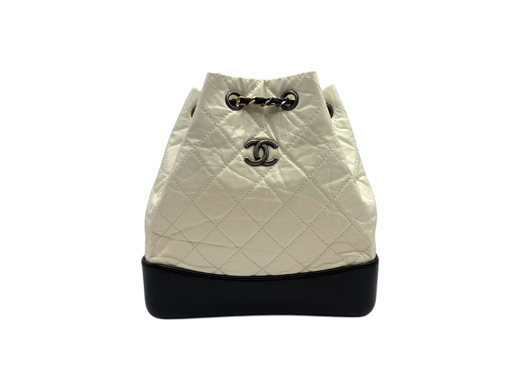 CHANEL Small White Gabriel Backpack - SKU: 24