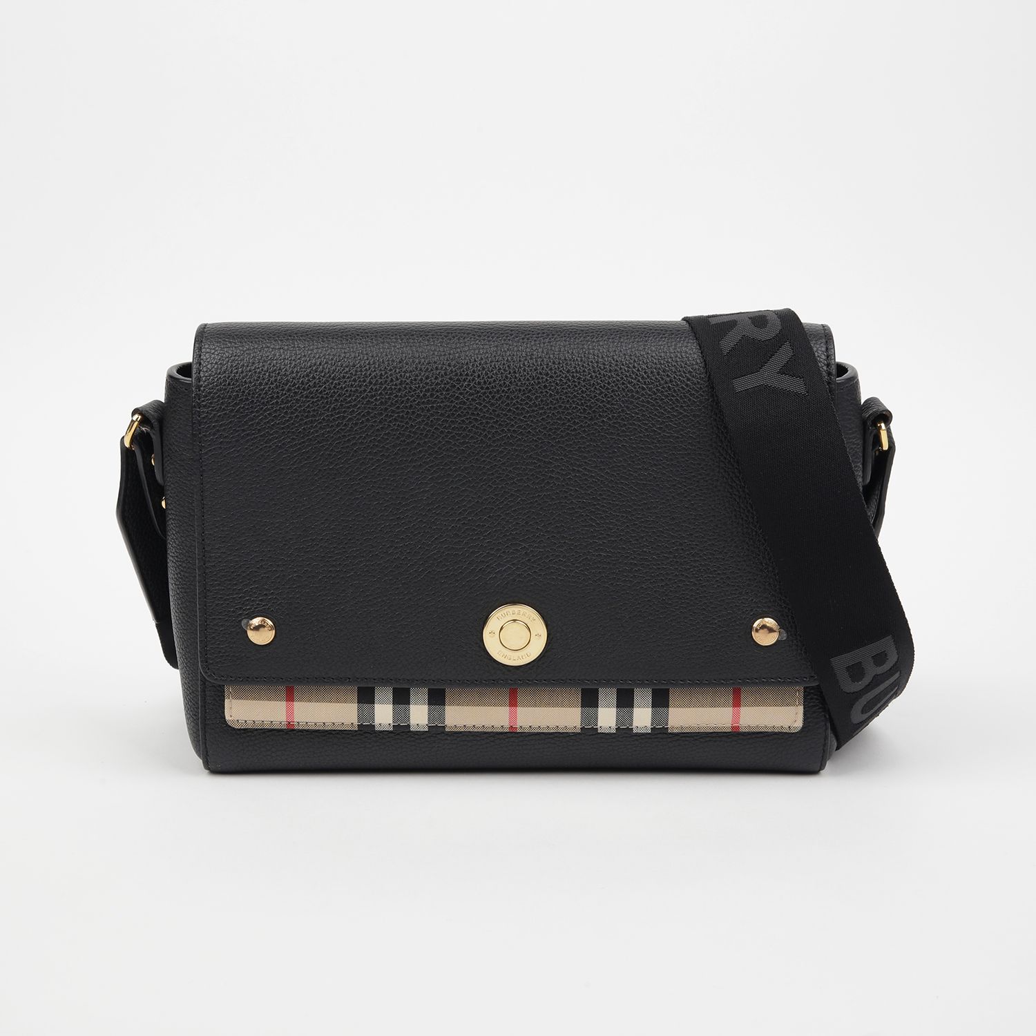 Burberry Vintage Check Notebook Shoulder Crossbody Bag 80211101