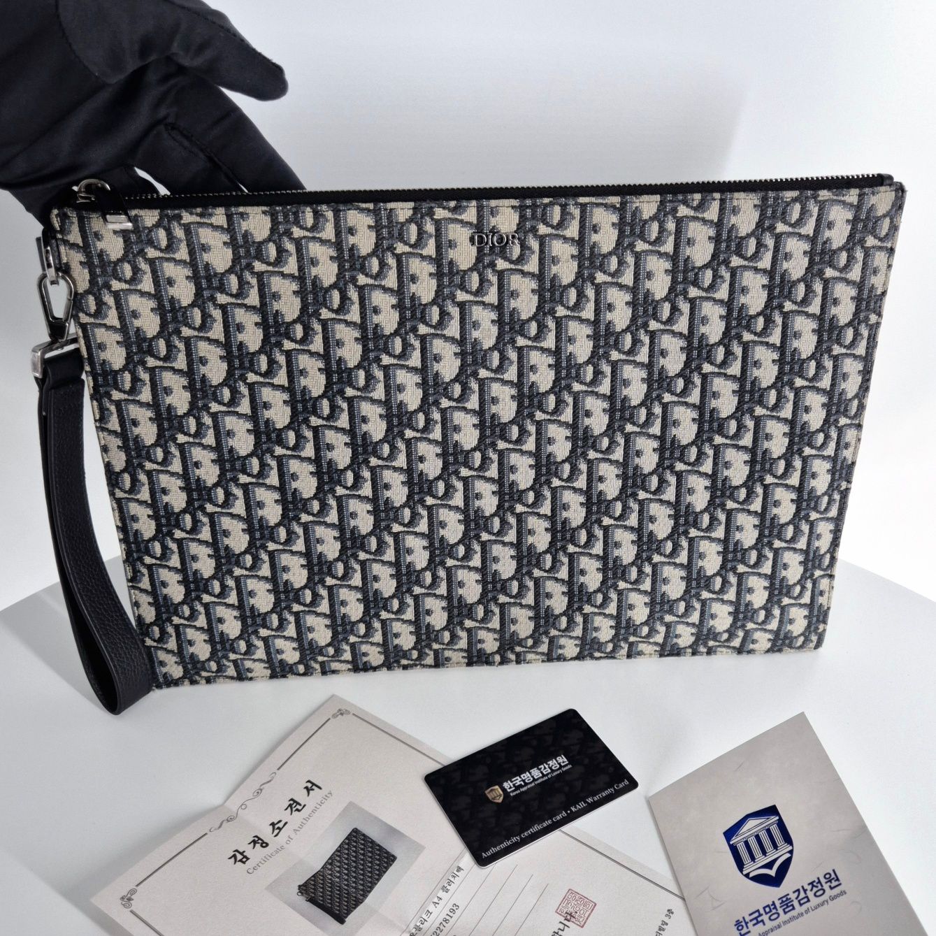 Dior Jacquard A4 Clutch Bag (2ESCA339YSE)