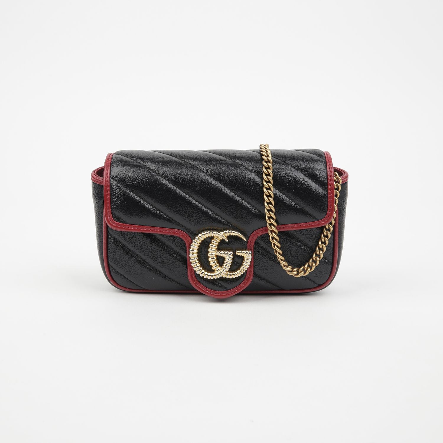 Gucci Super Mini Crossbody Bag 574969 GG Marmont (SKU: 574969)