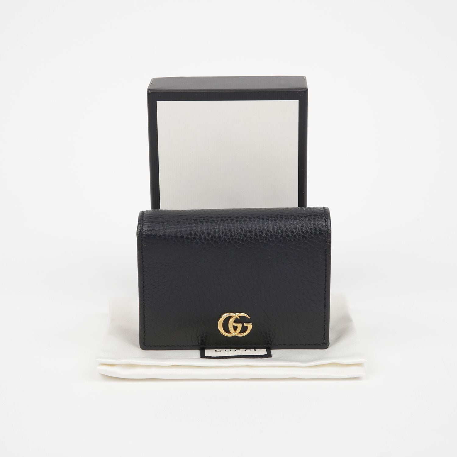 Gucci GG Monogram Card Case Wallet 456126